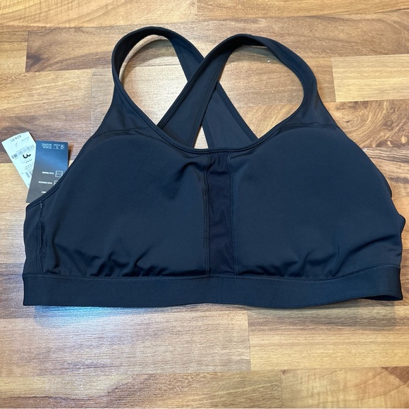 Ideology Plus Size Mid Impact Women's Sports Bra NWT Black Size 3X - Picture 3 of 10